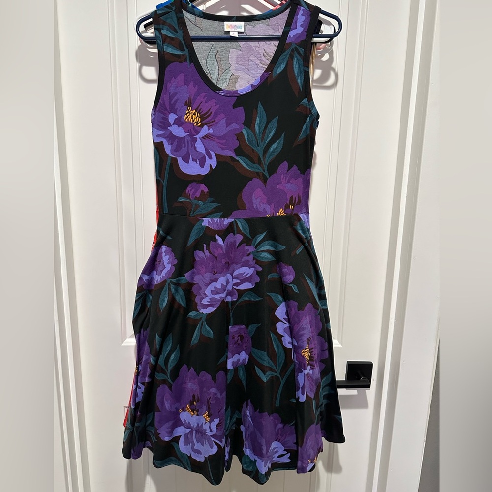 LuLaRoe Nicki dress with pockets